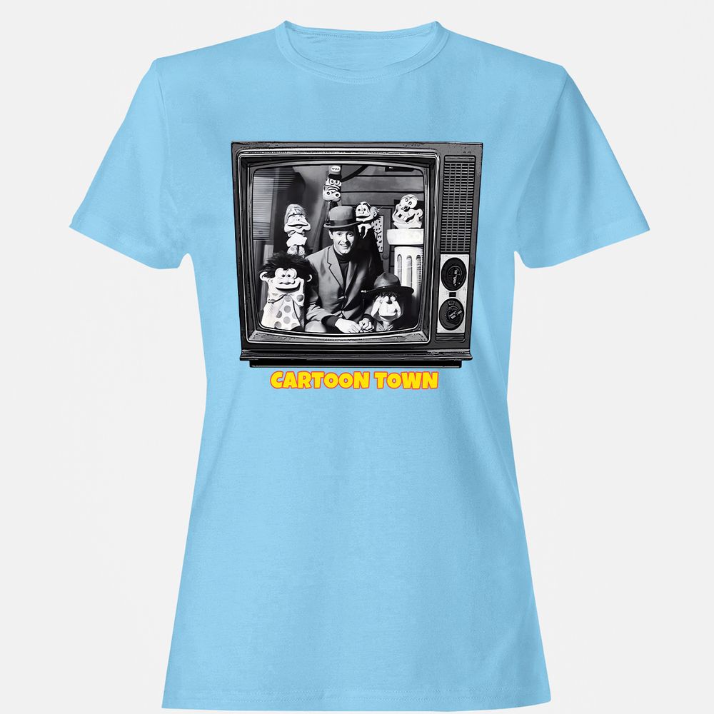 Cartoon Town - Light Blue - 8