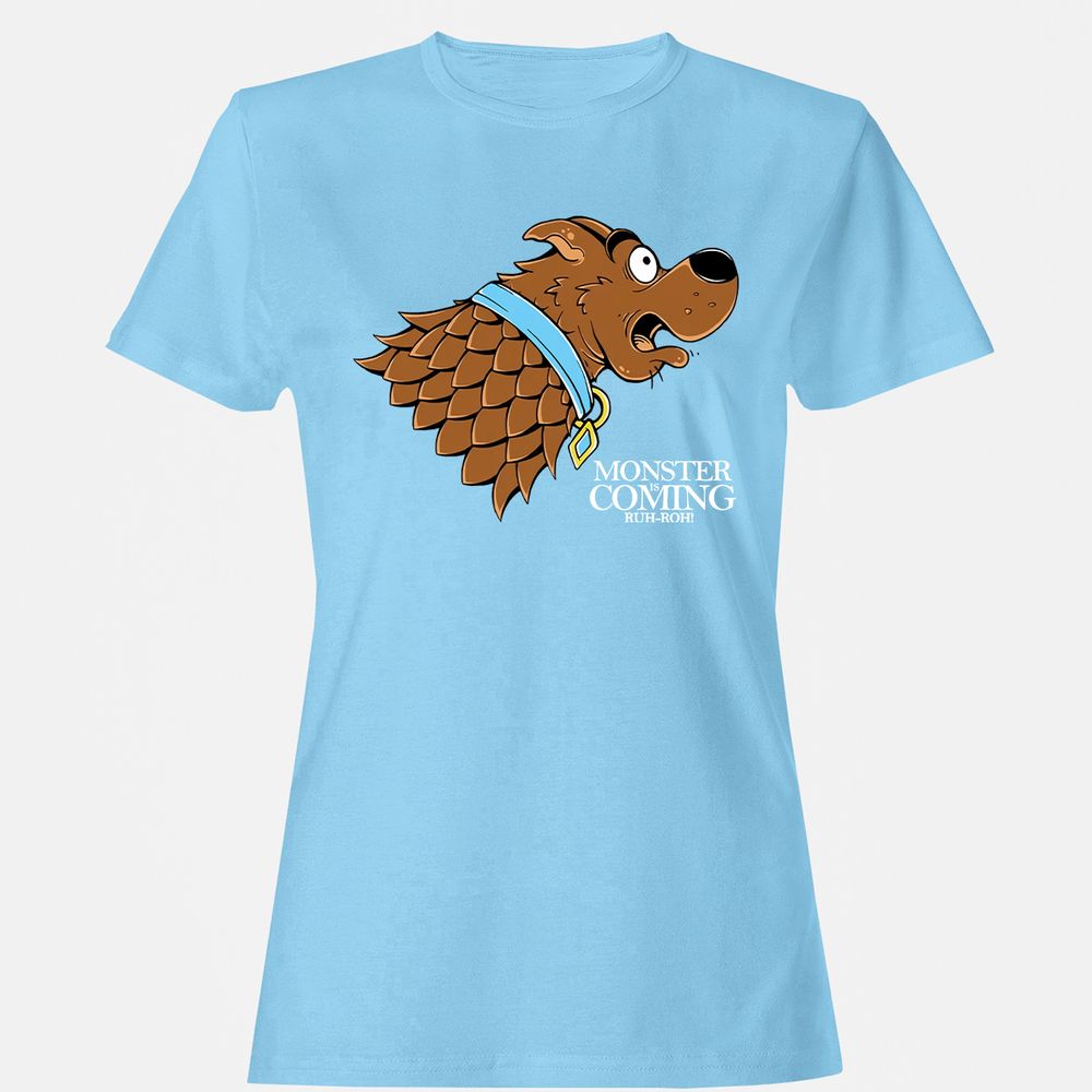 Women's T-Shirt - H8HW5TF1 - Light Blue - 8