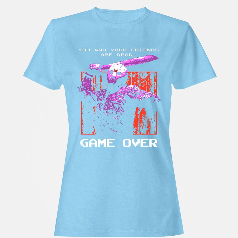 Women's T-Shirt - SSUBB9QR - Light Blue - 8