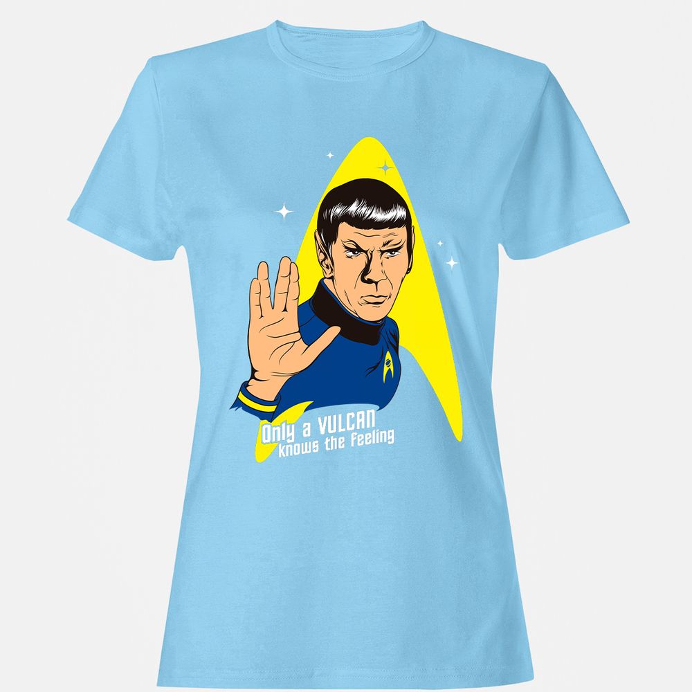 Women's T-Shirt - XD7WRLMN - Light Blue - 8