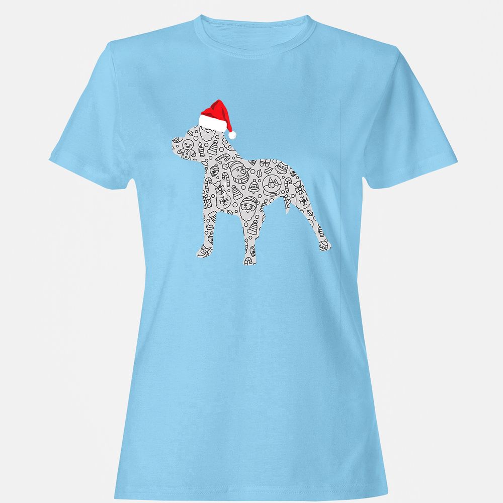 Women's T-Shirt - DDTWDH59 - Light Blue - 8