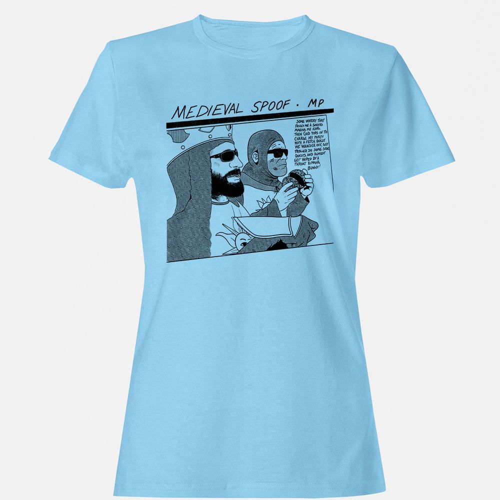 Women's T-Shirt - AQTQR76U - Light Blue - 8