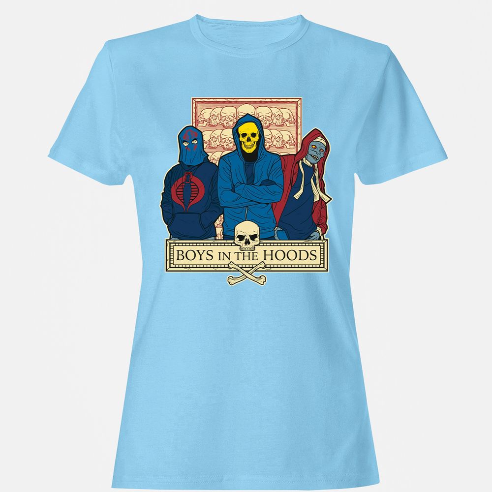 Women's T-Shirt - NHBQXFAX - Light Blue - 8