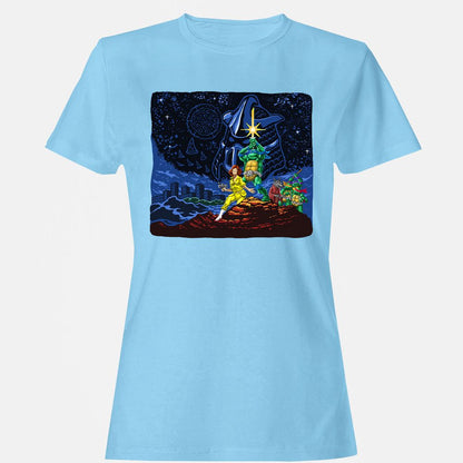 Women's T-Shirt - 14V6C1TF - Light Blue - 8