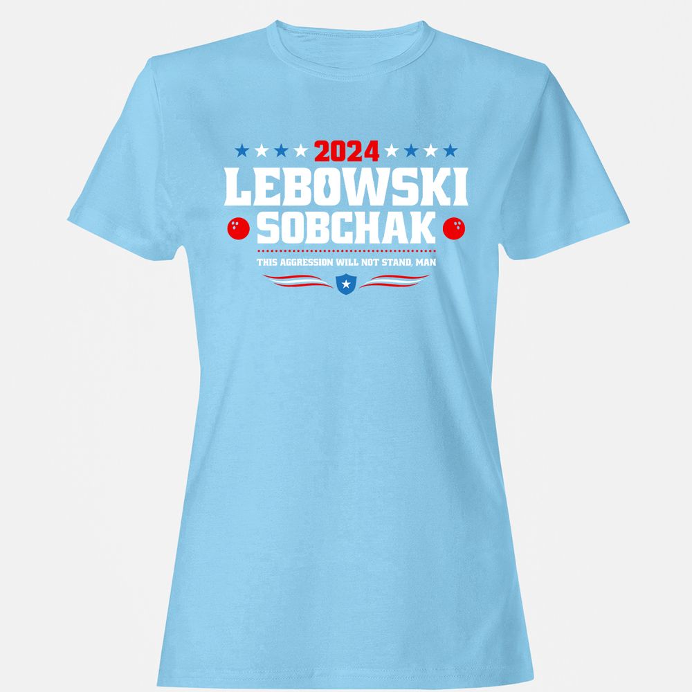 Women's T-Shirt - E2YPWRL6 - Light Blue - 8