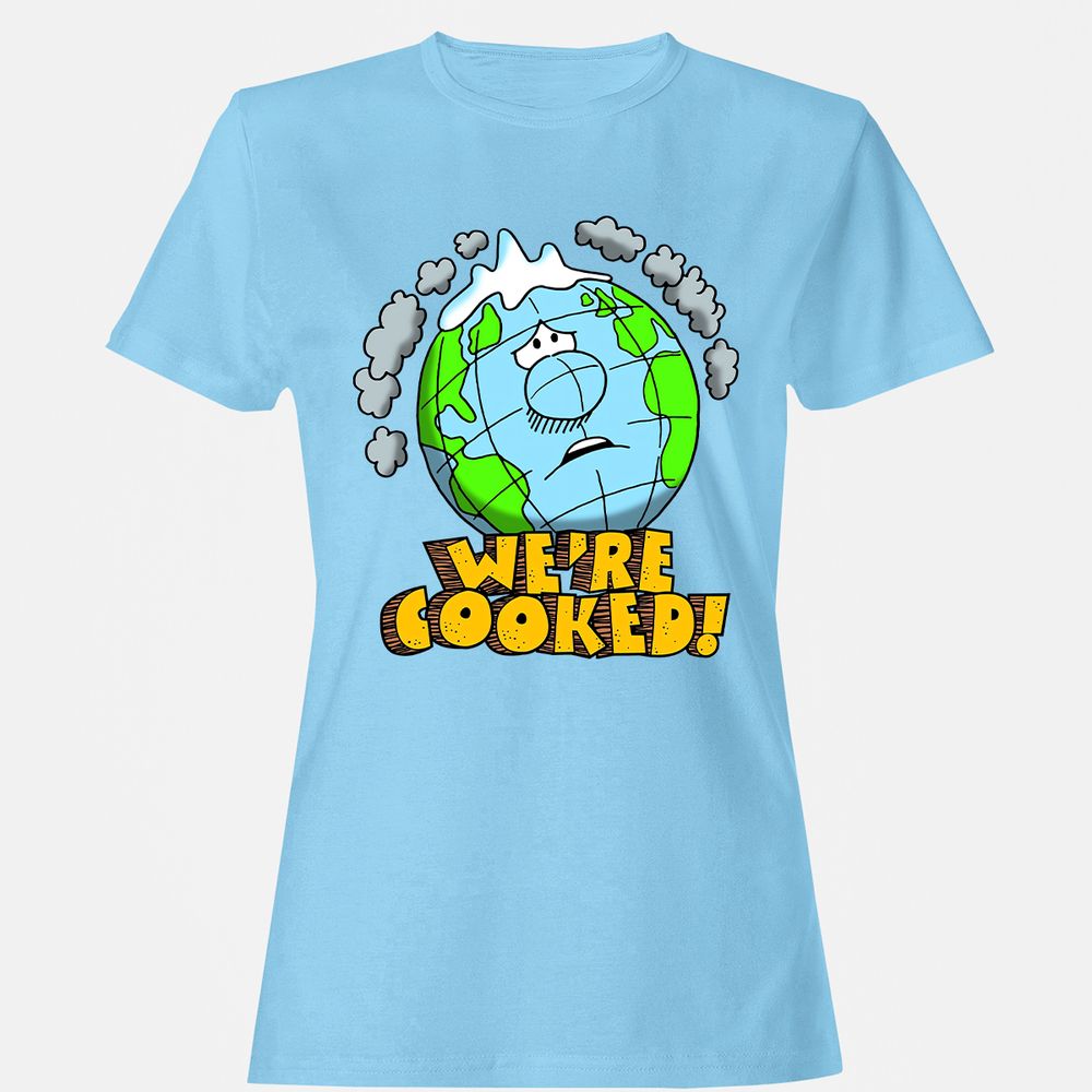 Women's T-Shirt - 8WGVK3BH - Light Blue - 8