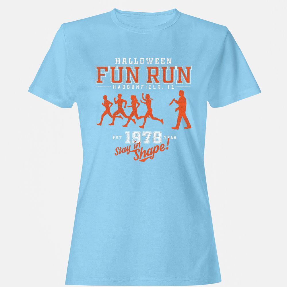Women's T-Shirt - XH6DF3LB - Light Blue - 8