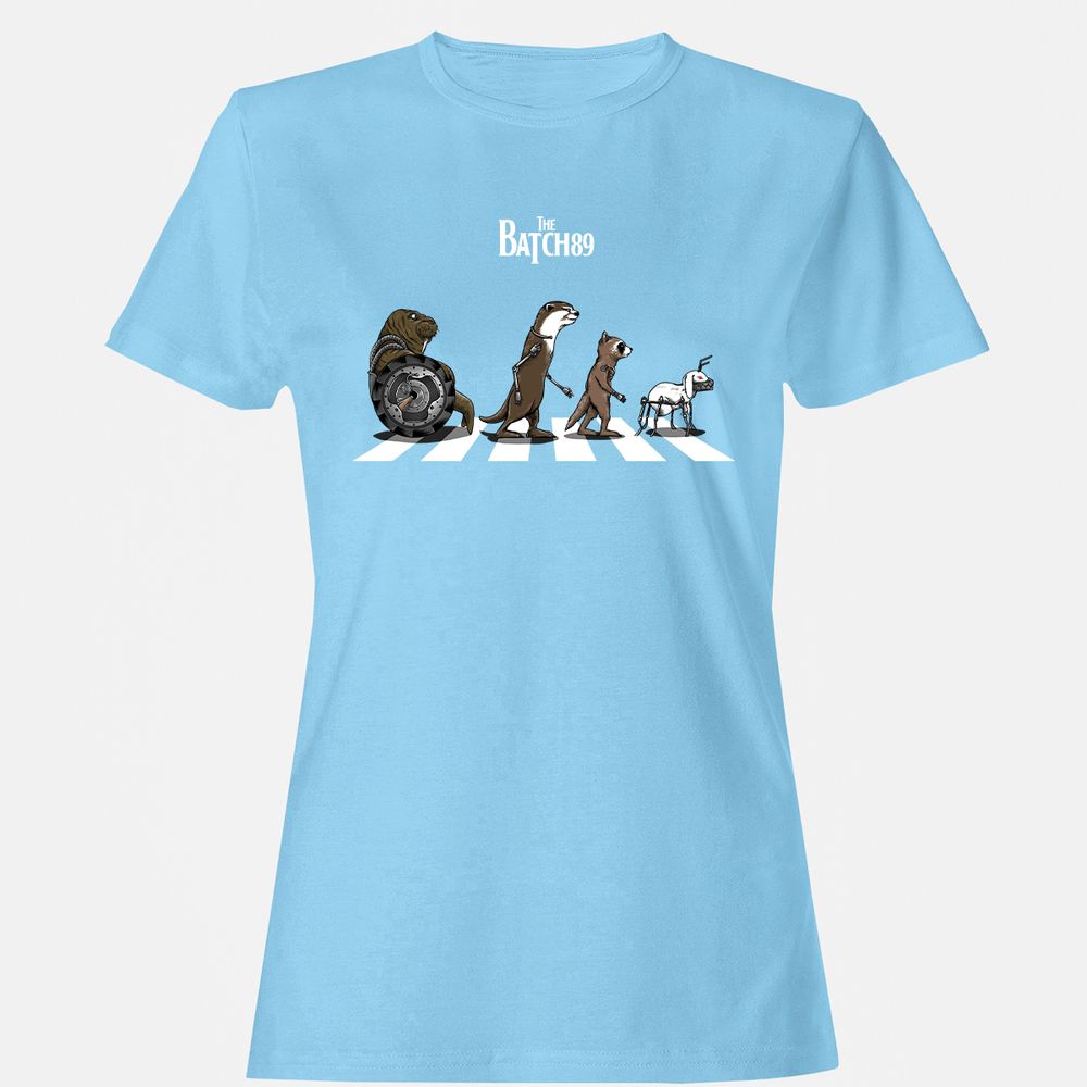 Women's T-Shirt - EEG8U7NA - Light Blue - 8