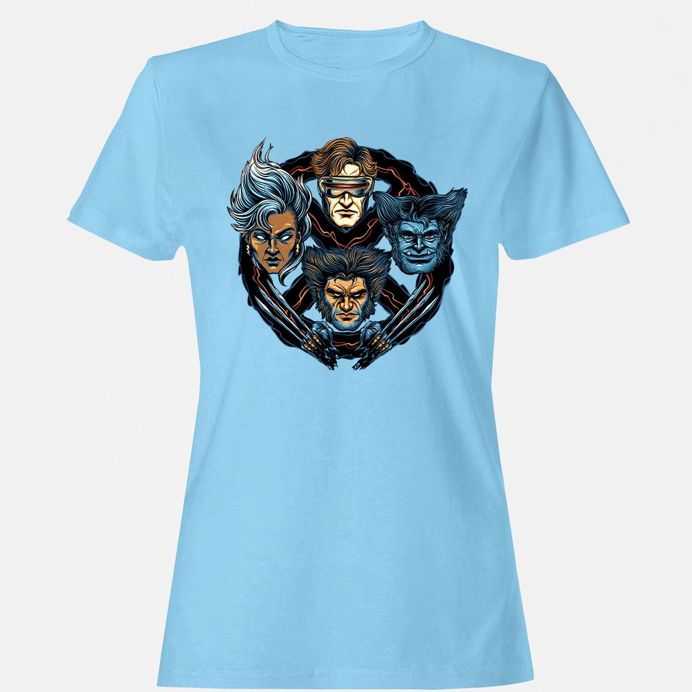 Women's T-Shirt - ASJLWV4T - Light Blue - 8