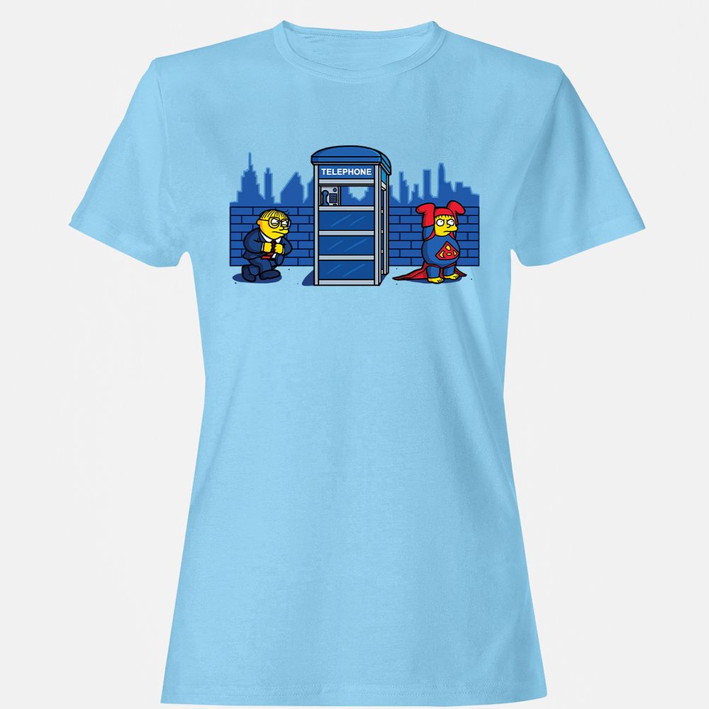 Women's T-Shirt - LXNNZEH3 - Light Blue - 8