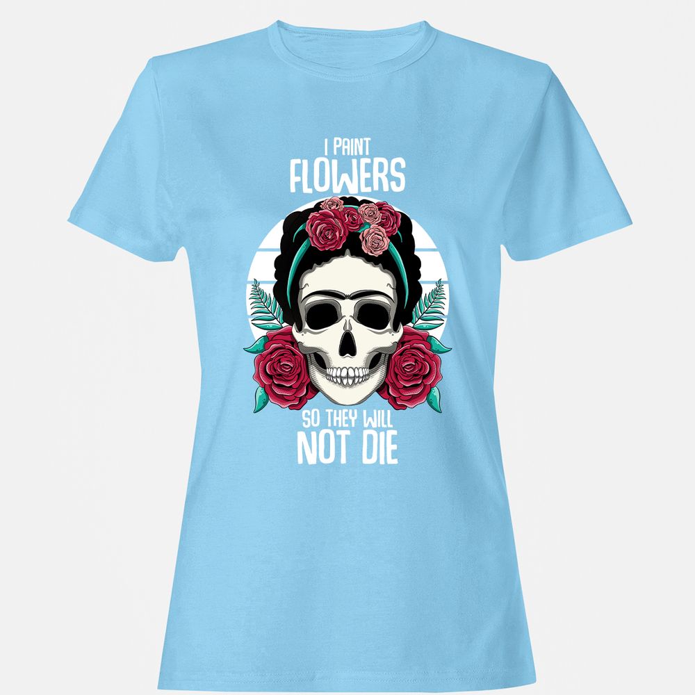Women's T-Shirt - FYVRE4G3 - Light Blue - 8