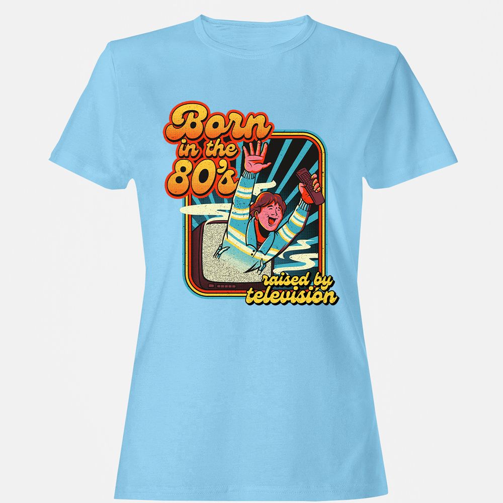 Women's T-Shirt - 9YCQ71X5 - Light Blue - 8