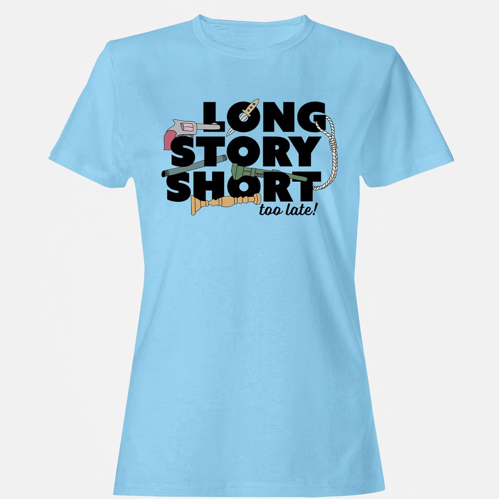 Women's T-Shirt - M1S4R7CC - Light Blue - 8