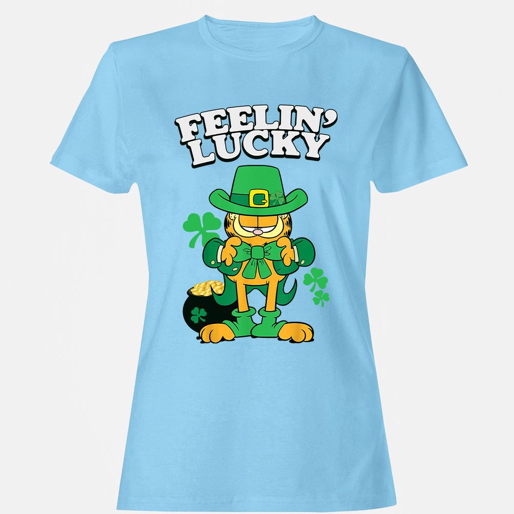 Women's T-Shirt - 8NVWYJVE - Light Blue - 8