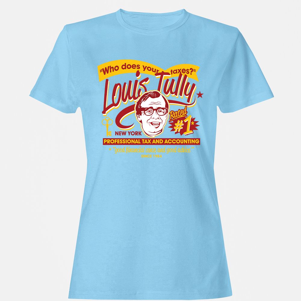Women's T-Shirt - ZT3NM6FB - Light Blue - 8