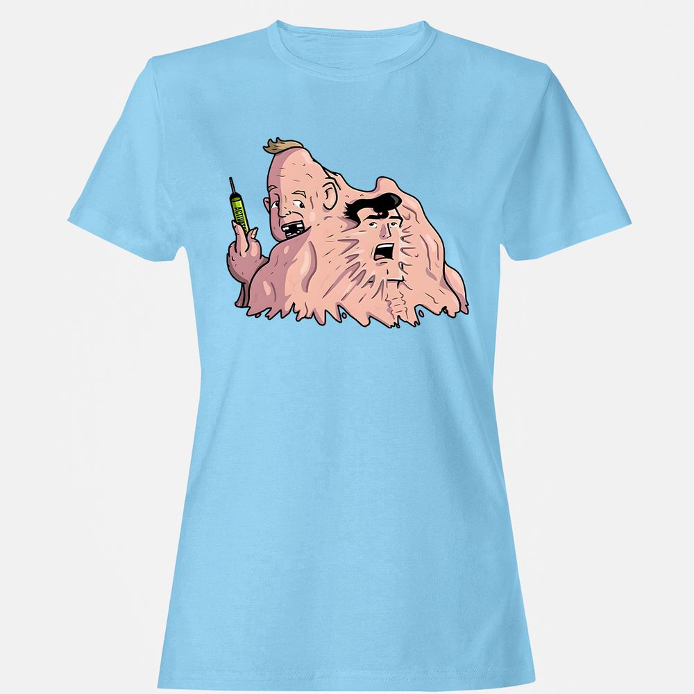 Women's T-Shirt - XGAEU5PX - Light Blue - 8