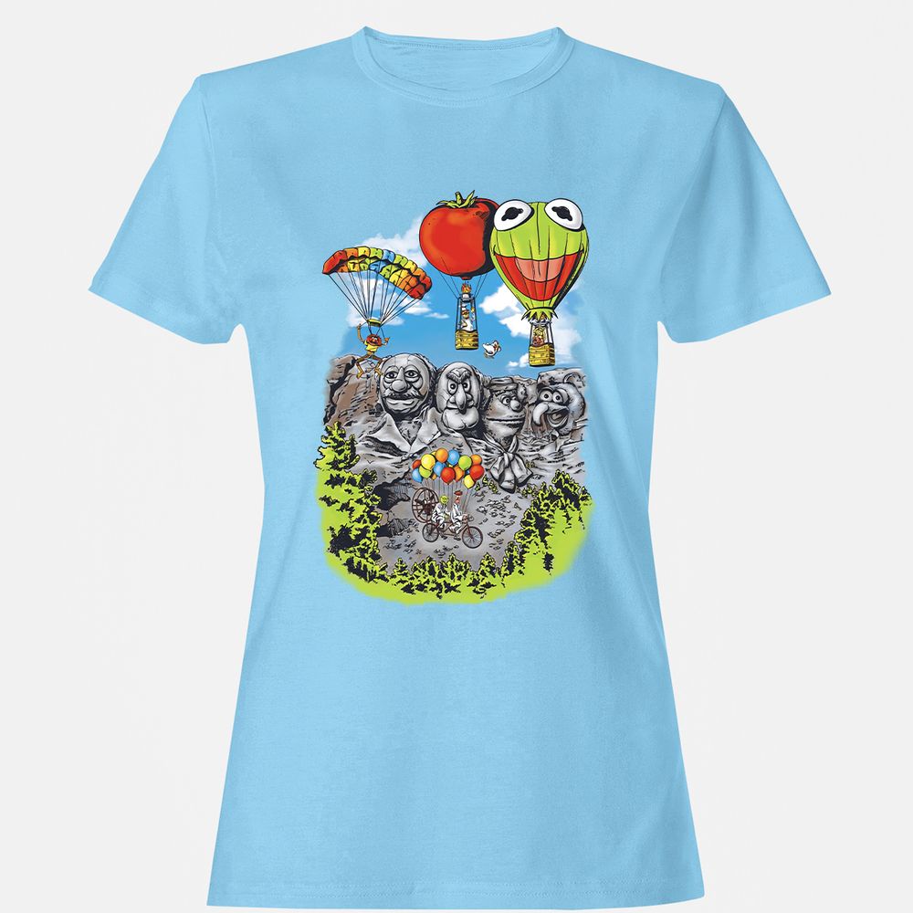 Women's T-Shirt - D9GFFX34 - Light Blue - 8