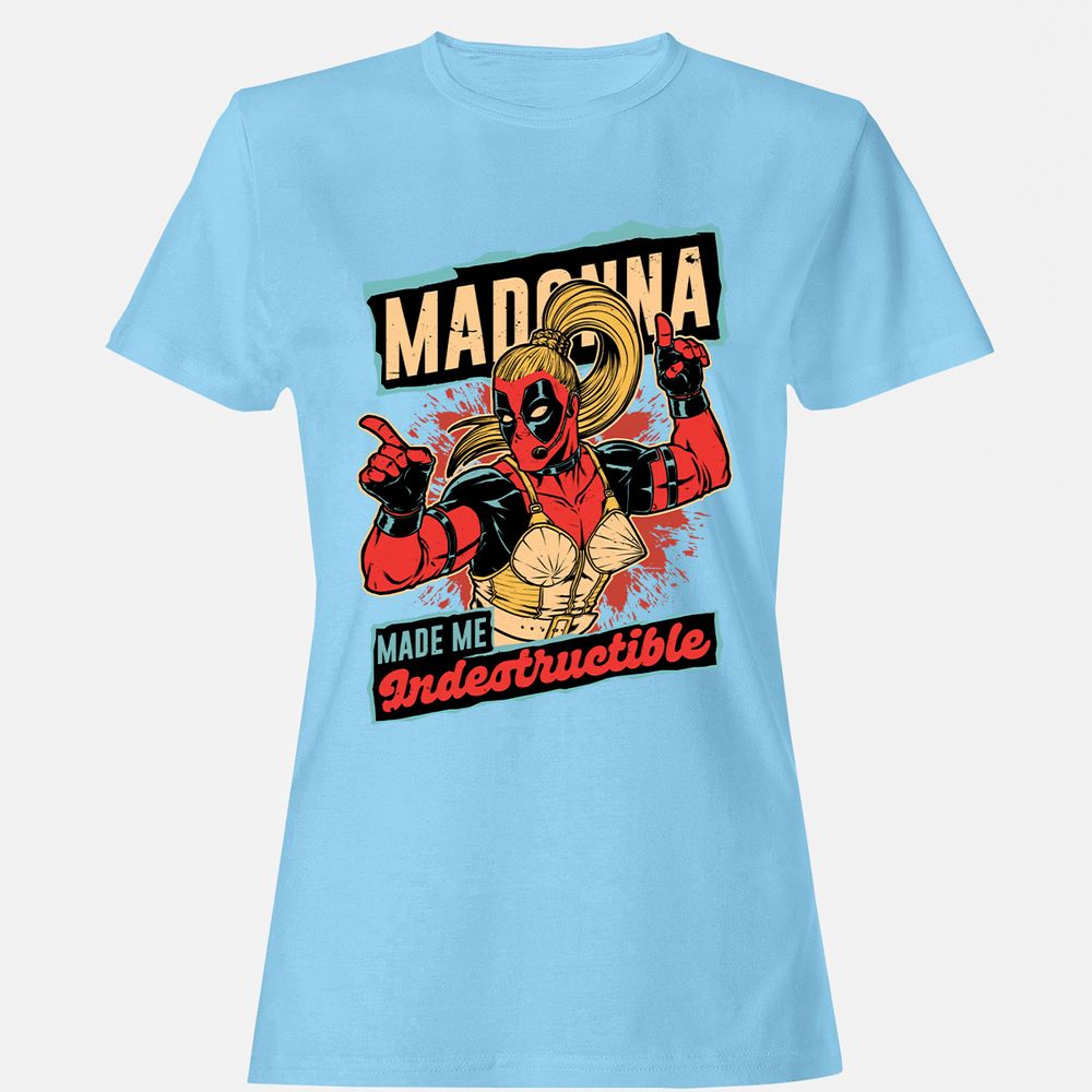 Women's T-Shirt - 9BJSC8AF - Light Blue - 8