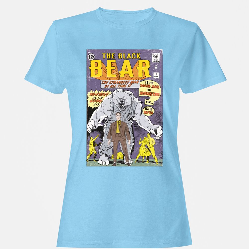 Women's T-Shirt - LL7BKPVX - Light Blue - 8