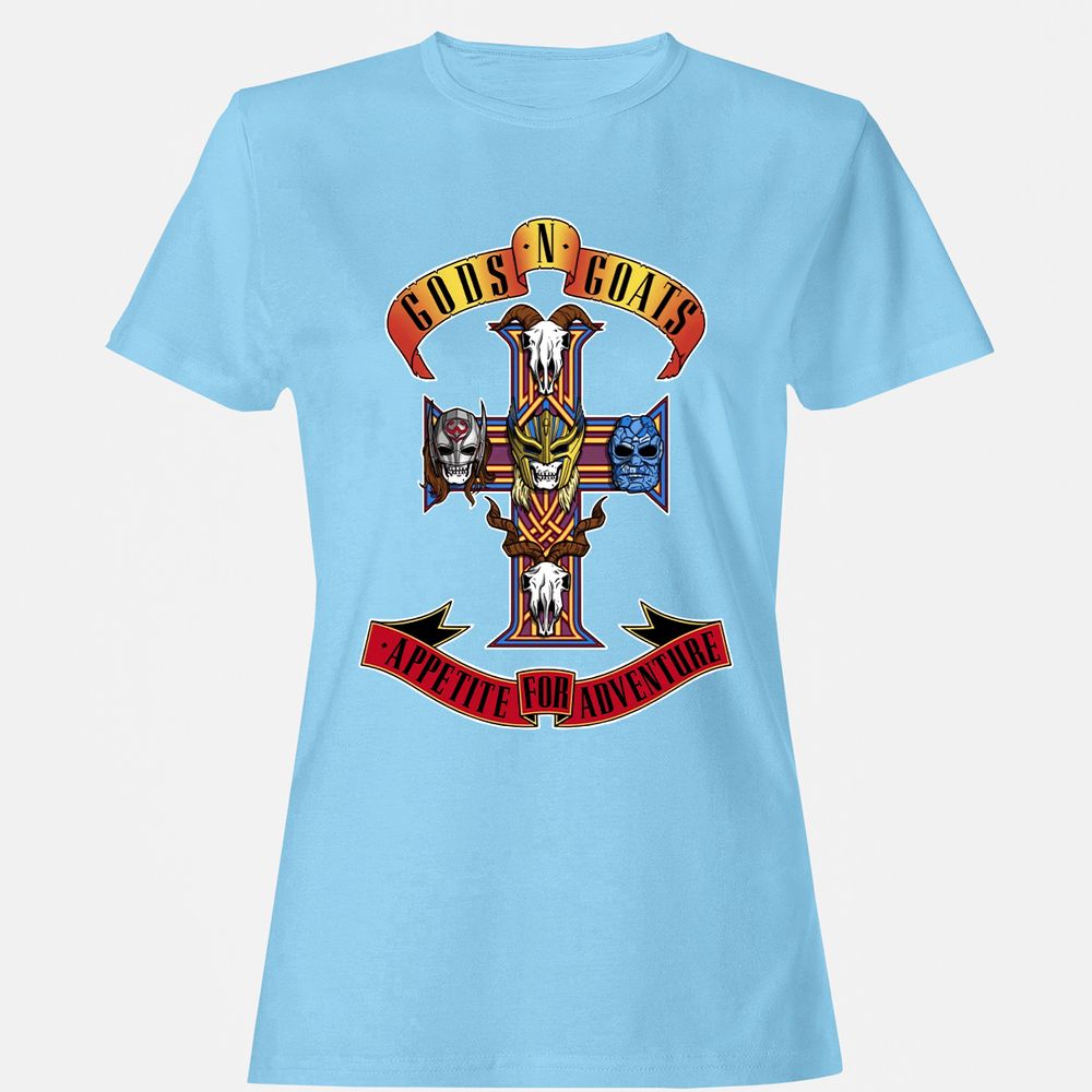 Women's T-Shirt - K9LQG8TS - Light Blue - 8