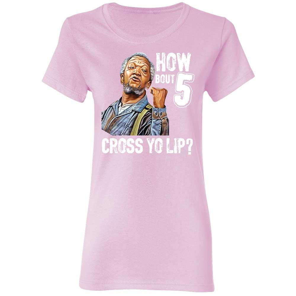 How bout 5 cross yo lip - Light Pink - 8