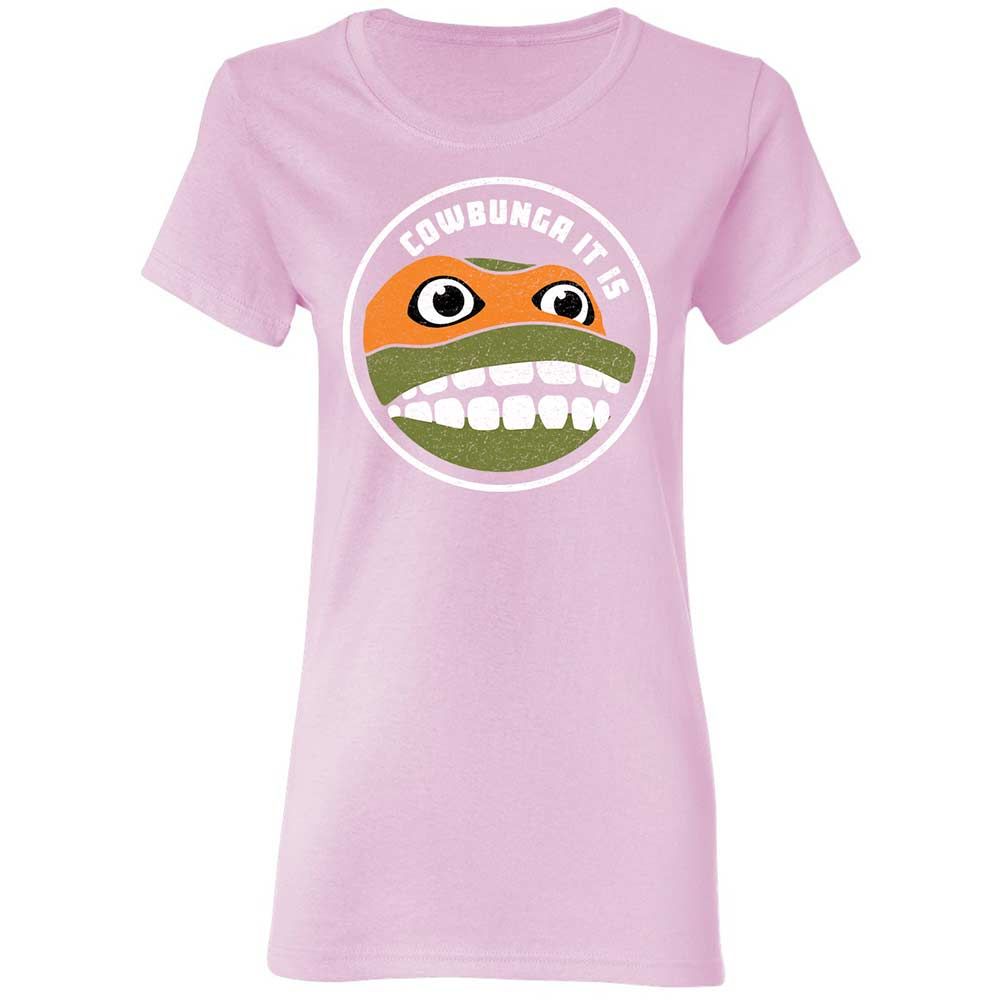 Women's T-Shirt - P1ZZEAFT - Light Pink - 8