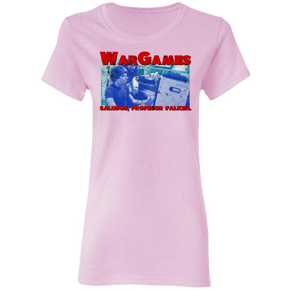 Greetings, Professor Falken - Light Pink - 8