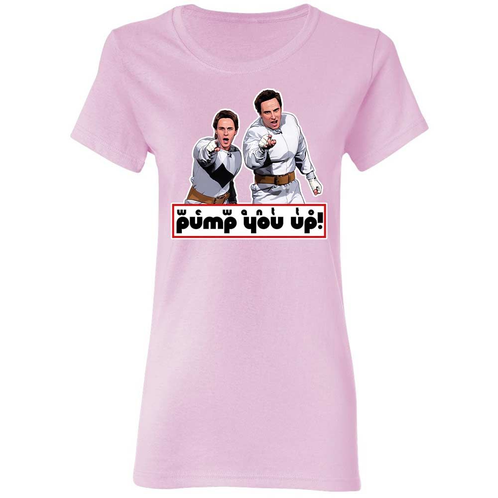 We Want To Pump You Up - Light Pink - 8