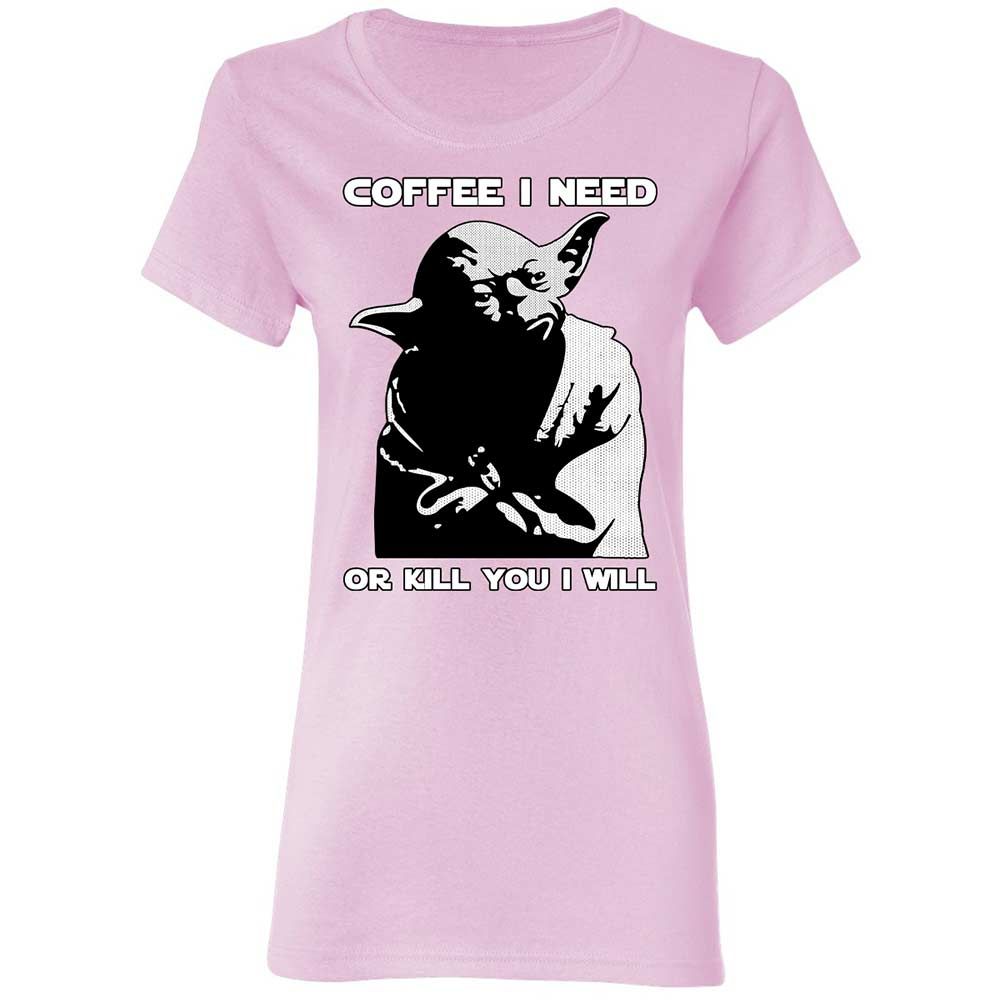 Coffee I Need - Light Pink - 8