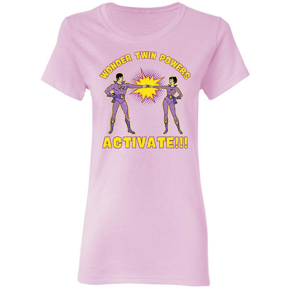 Women's T-Shirt - YQ94DCXG - Light Pink - 8