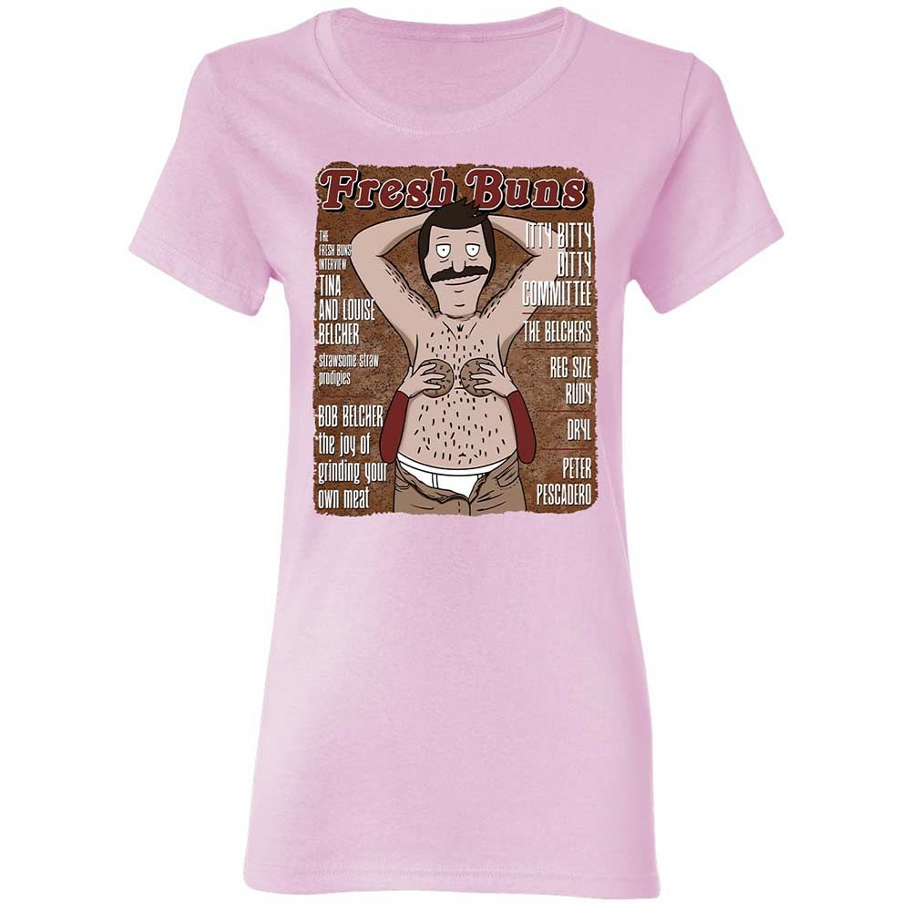 Women's T-Shirt - 7SYVM78X - Light Pink - 8