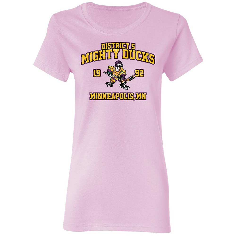District 5 Ducks - Light Pink - 8
