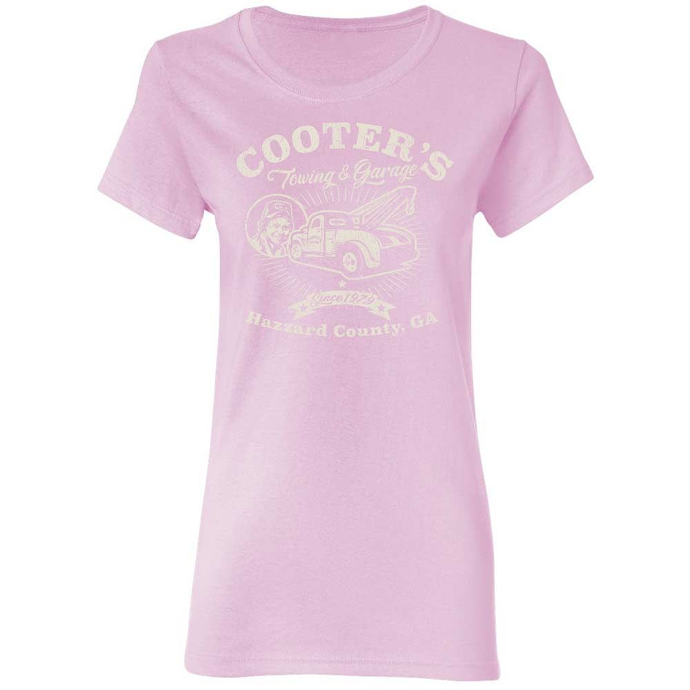 Women's T-Shirt - XQBY2F5V - Light Pink - 8