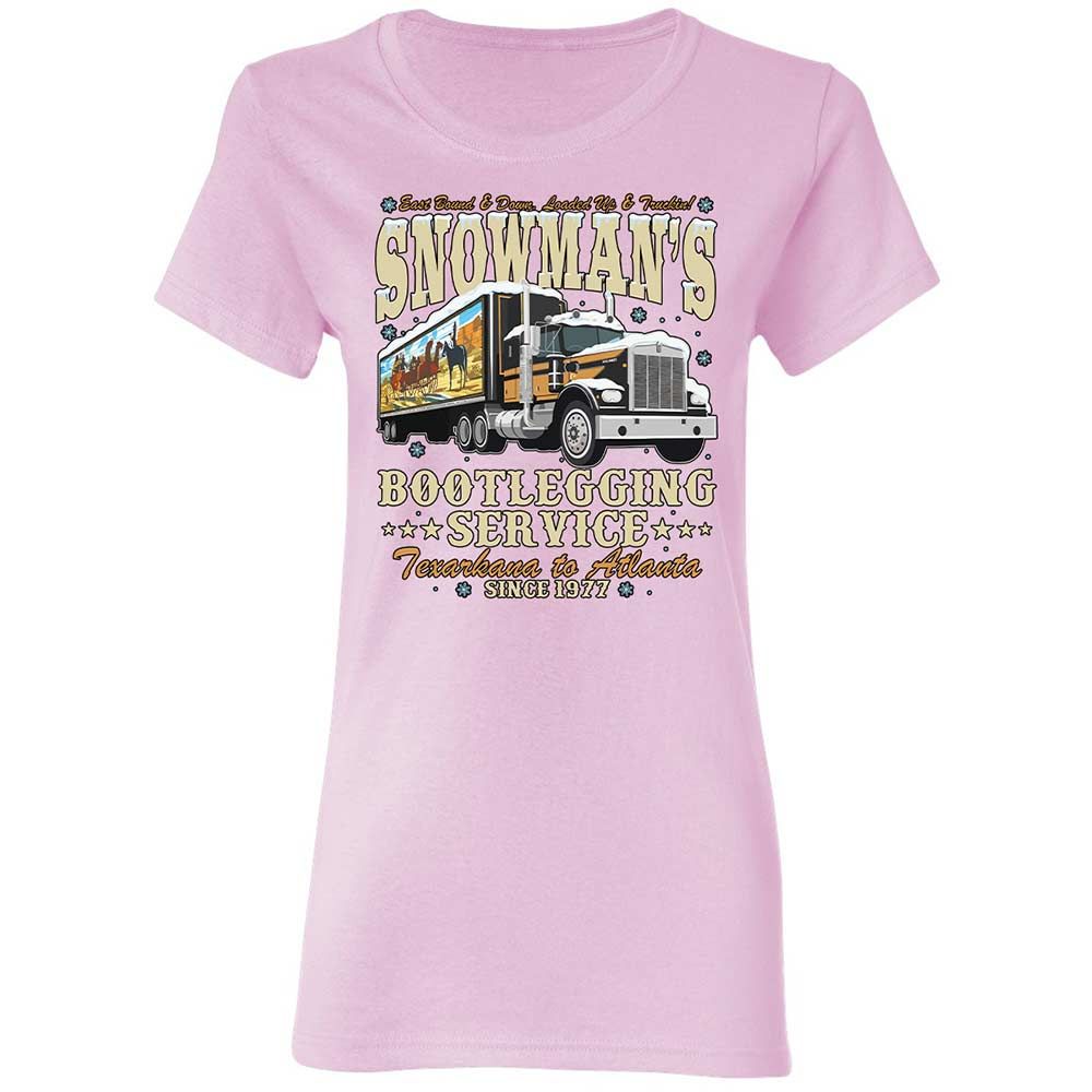 Snowman's Bootlegging Service - Light Pink - 8
