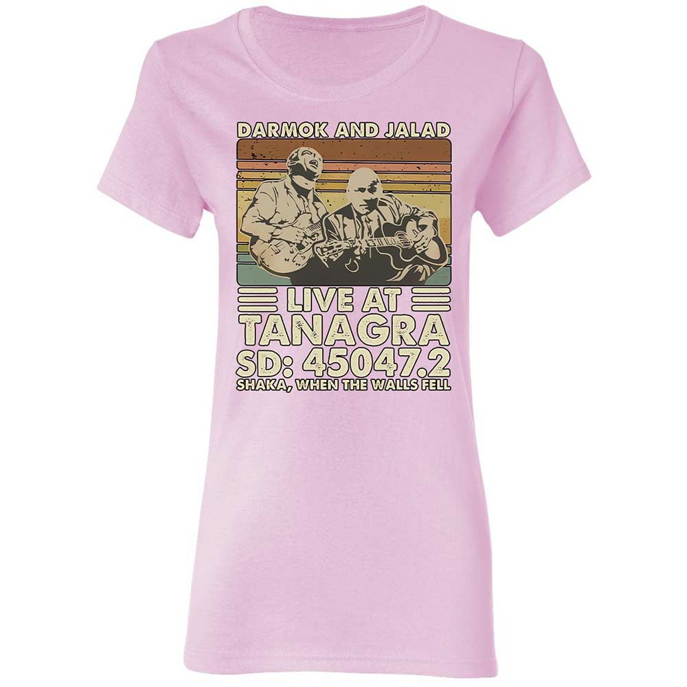 Women's T-Shirt - QCJYLHTQ - Light Pink - 8