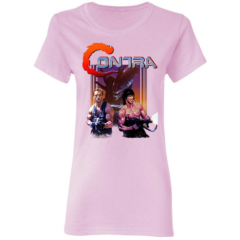 Women's T-Shirt - W9CV388R - Light Pink - 8