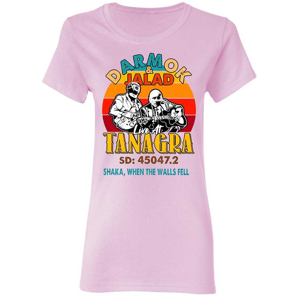 Women's T-Shirt - NX96HQDU - Light Pink - 8