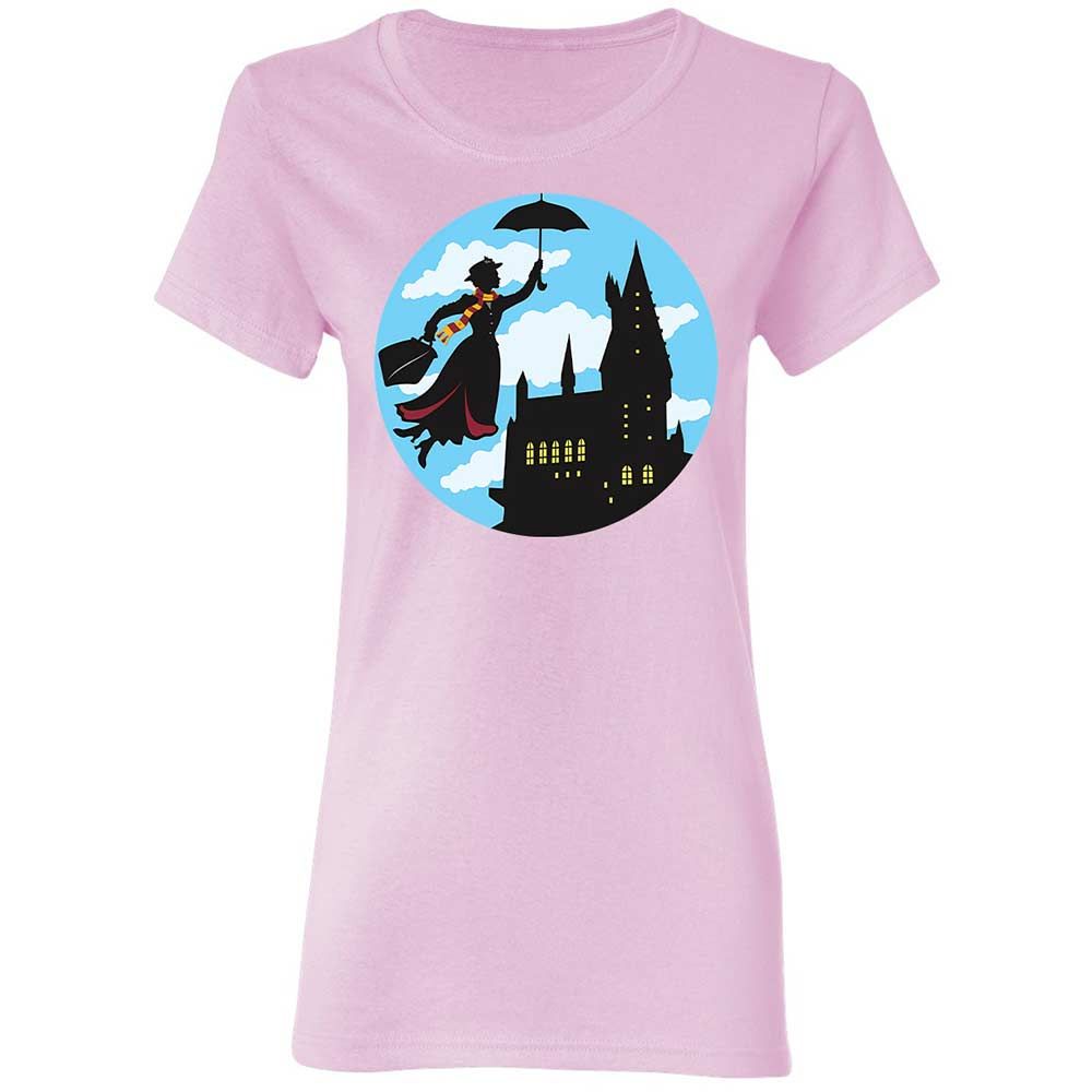 Women's T-Shirt - Y5ZVPCZF - Light Pink - 8