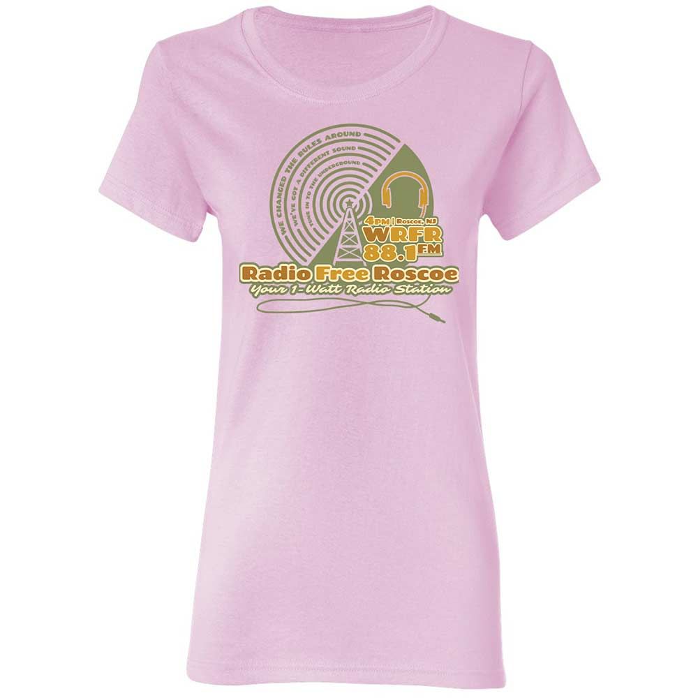 Radio Free Roscoe - Light Pink - 8