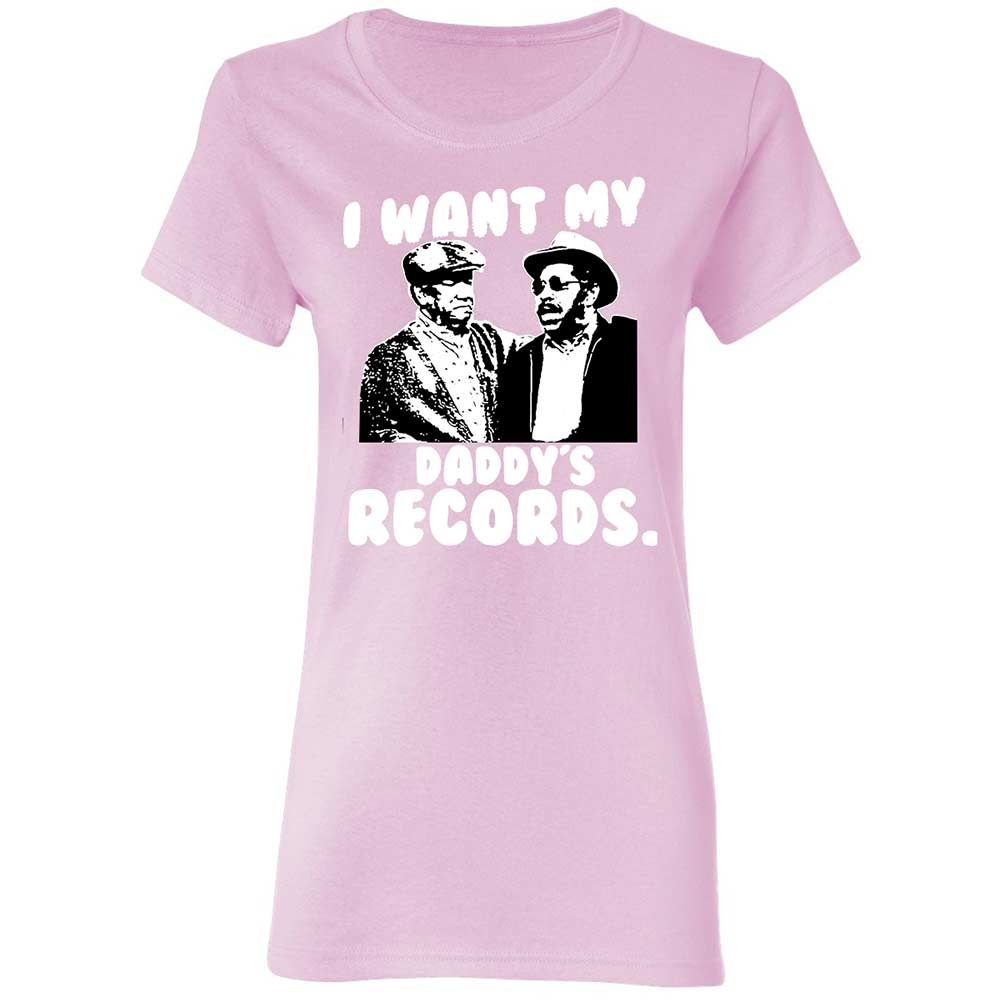 I Want My Daddy's Records - Light Pink - 8