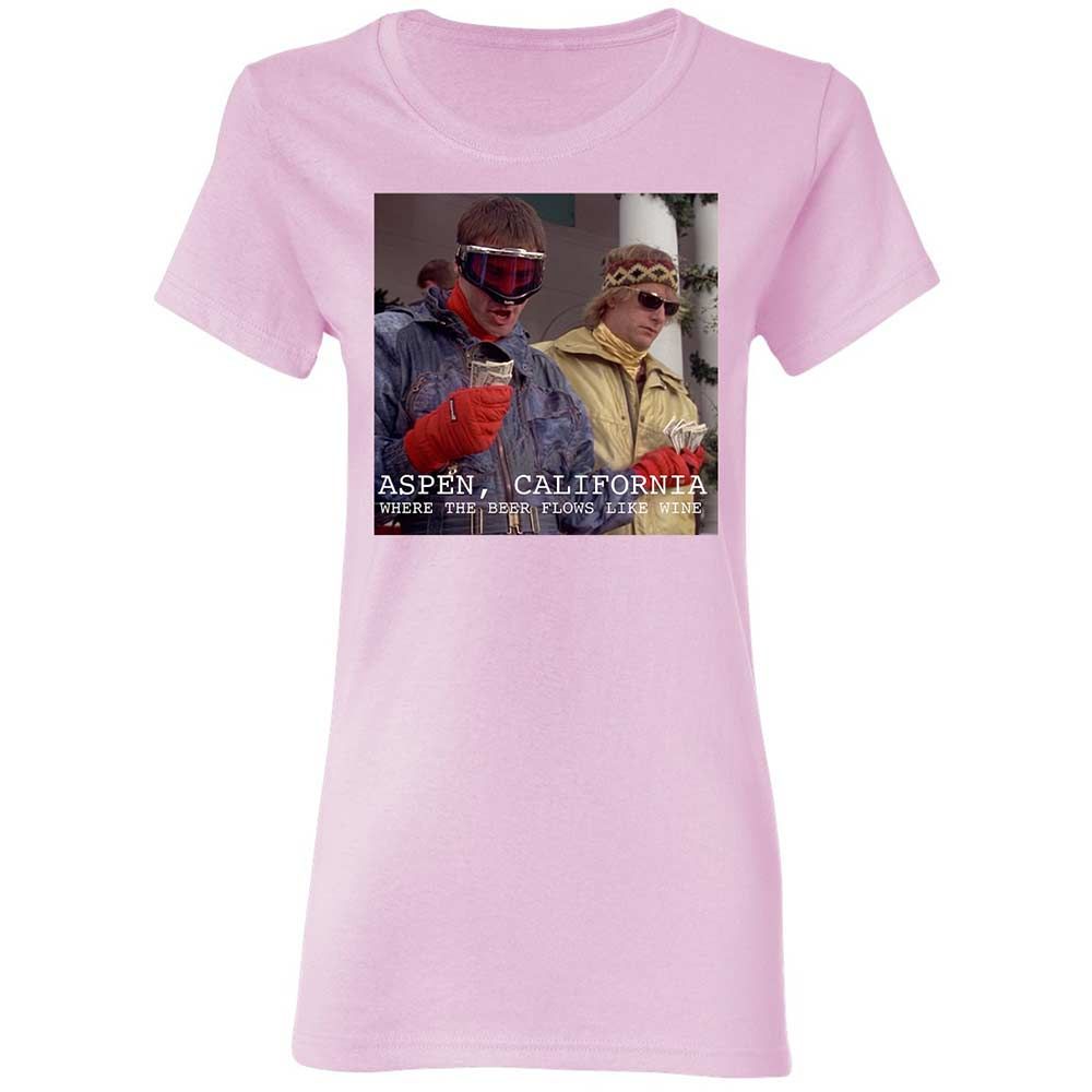 Women's T-Shirt - A6J6ZP1J - Light Pink - 8