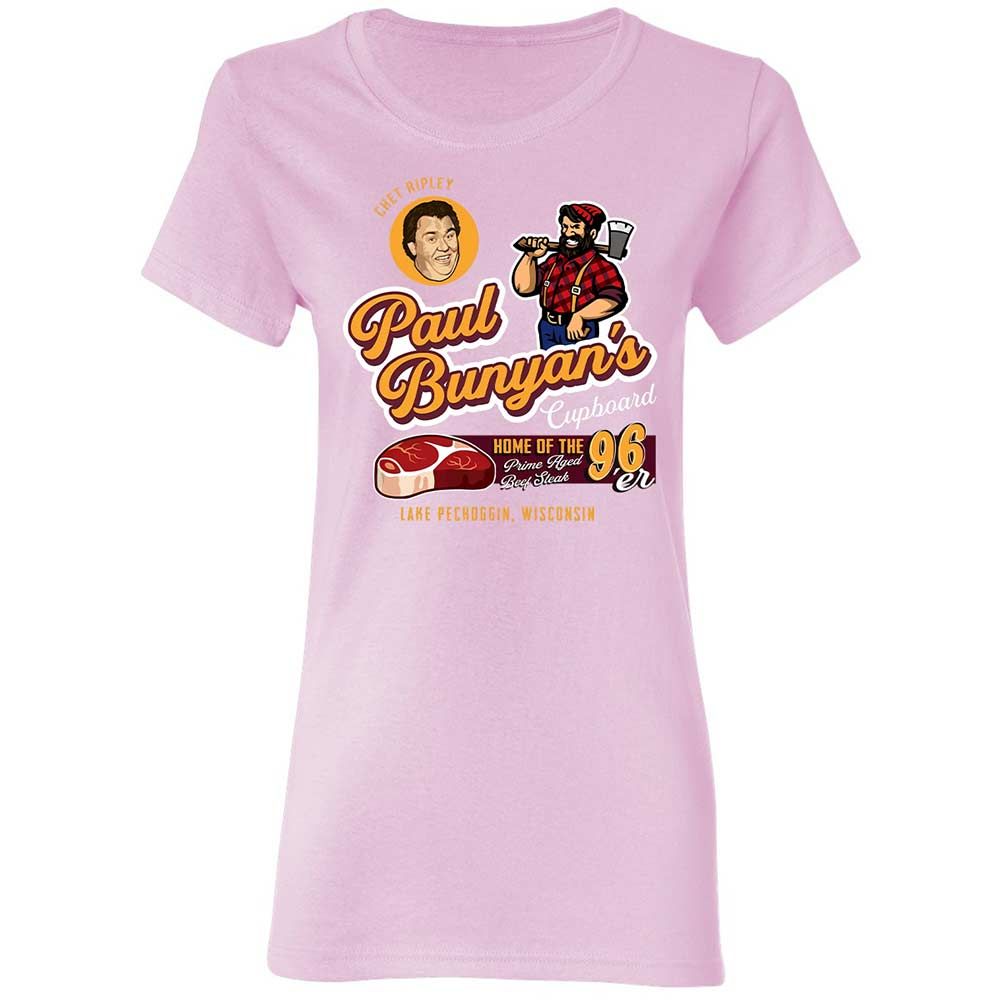 Women's T-Shirt - AJGPF7ZV - Light Pink - 8