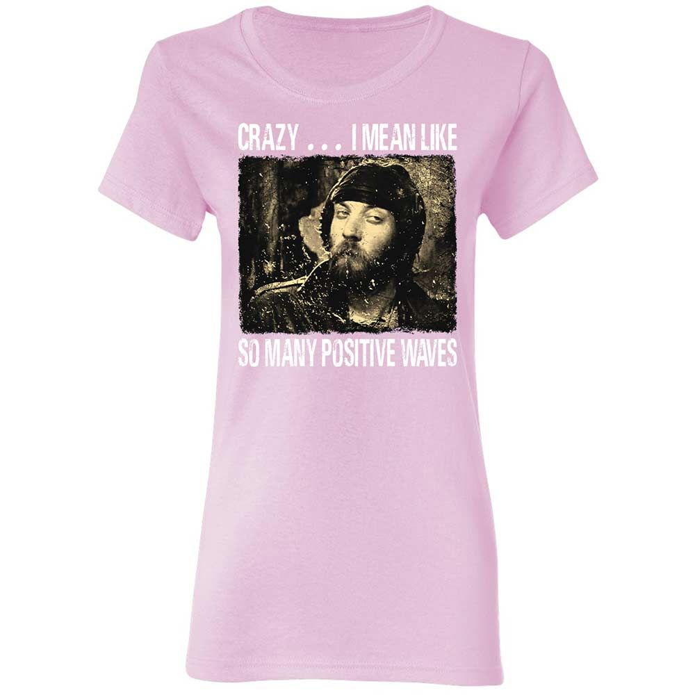 Many positive waves - Light Pink - 8