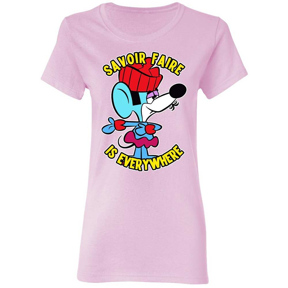 Women's T-Shirt - L8CFZW14 - Light Pink - 8