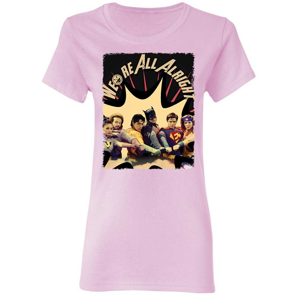 Women's T-Shirt - ZJQPH1WK - Light Pink - 8