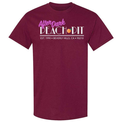 The Peach Pit - Maroon - 8