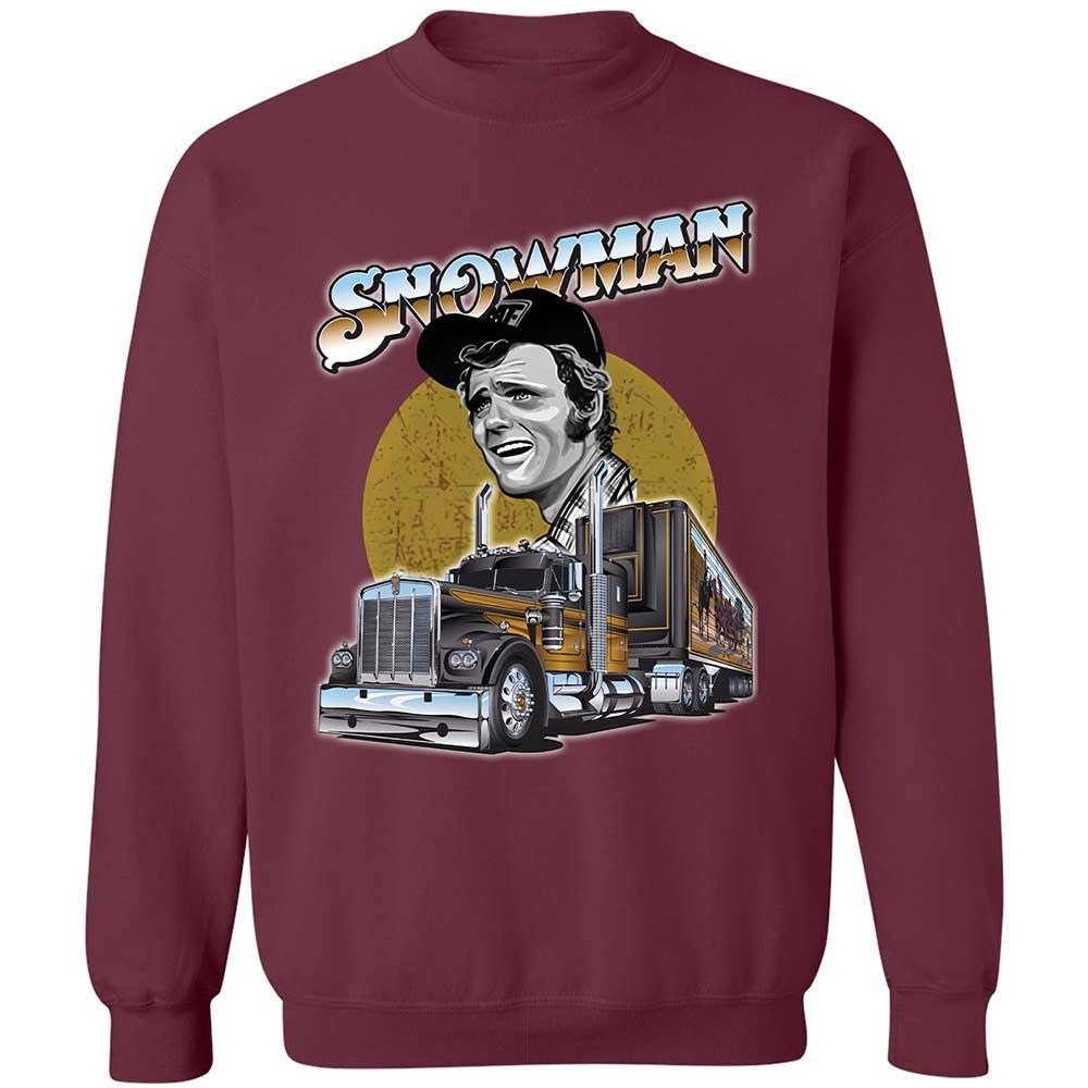 Classic Unisex Sweatshirt - AVAL86RZ - Maroon - 8