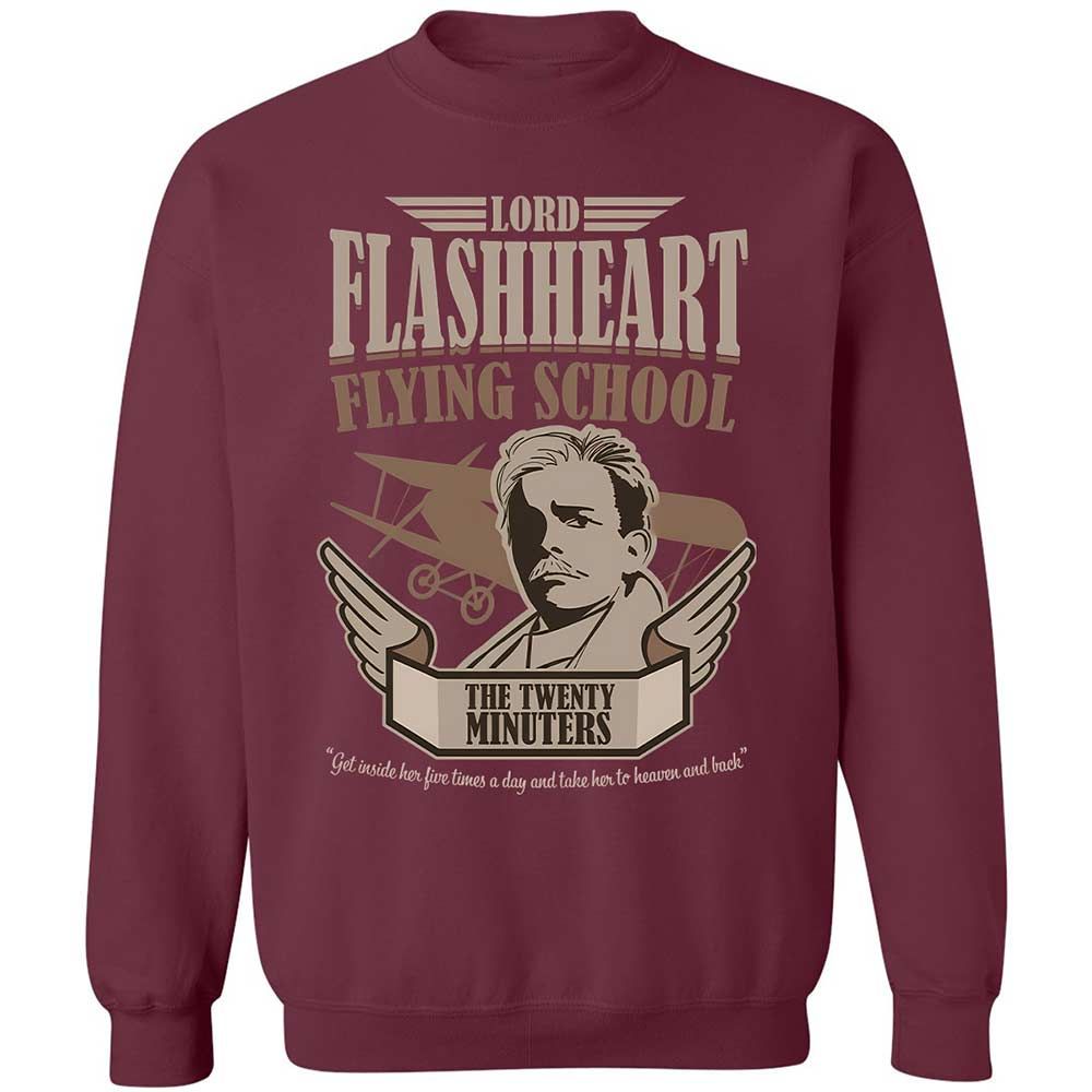 Classic Unisex Sweatshirt - 62PGA815 - Maroon - 8