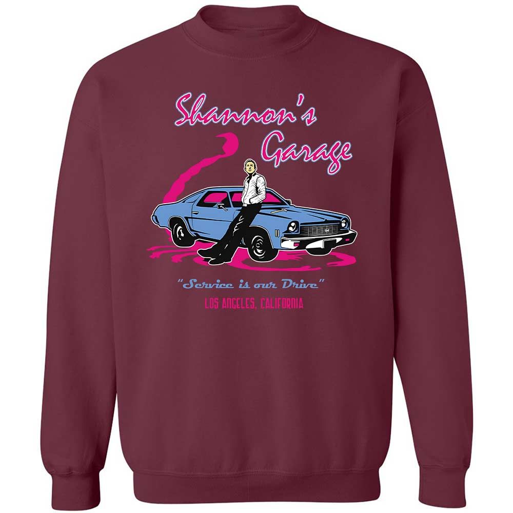 Shannon's Garage - Maroon - 8