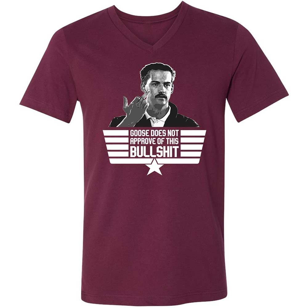 Goose does not approve - Maroon - 8